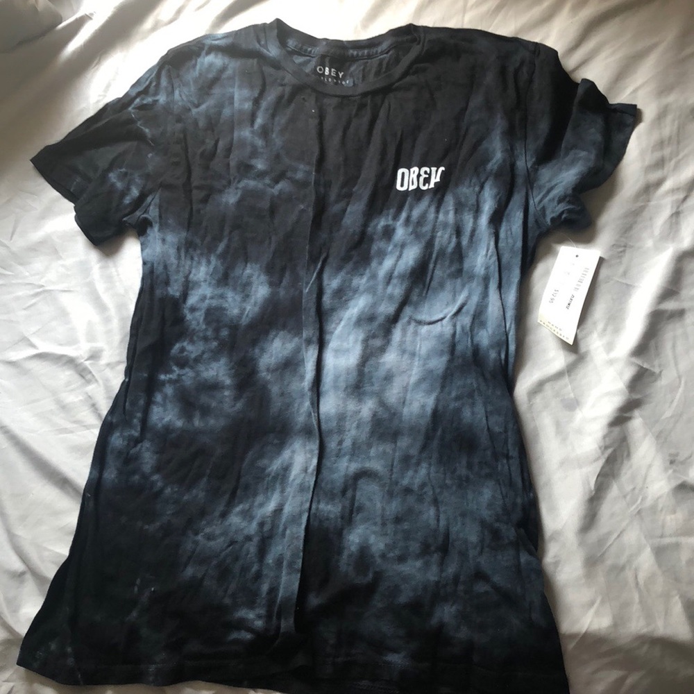 Obey tie-dyed T-shirt